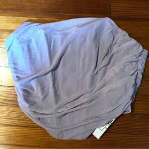 Lavender Ruched Corset